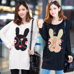 2018春秋季新款女裝長袖T恤 圓領百搭設計，廠家批發首選