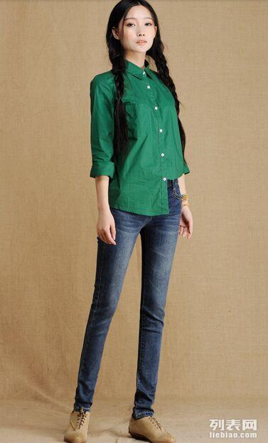 春夏特價爆款小腳女牛仔褲，廣州廠家直供百搭時尚